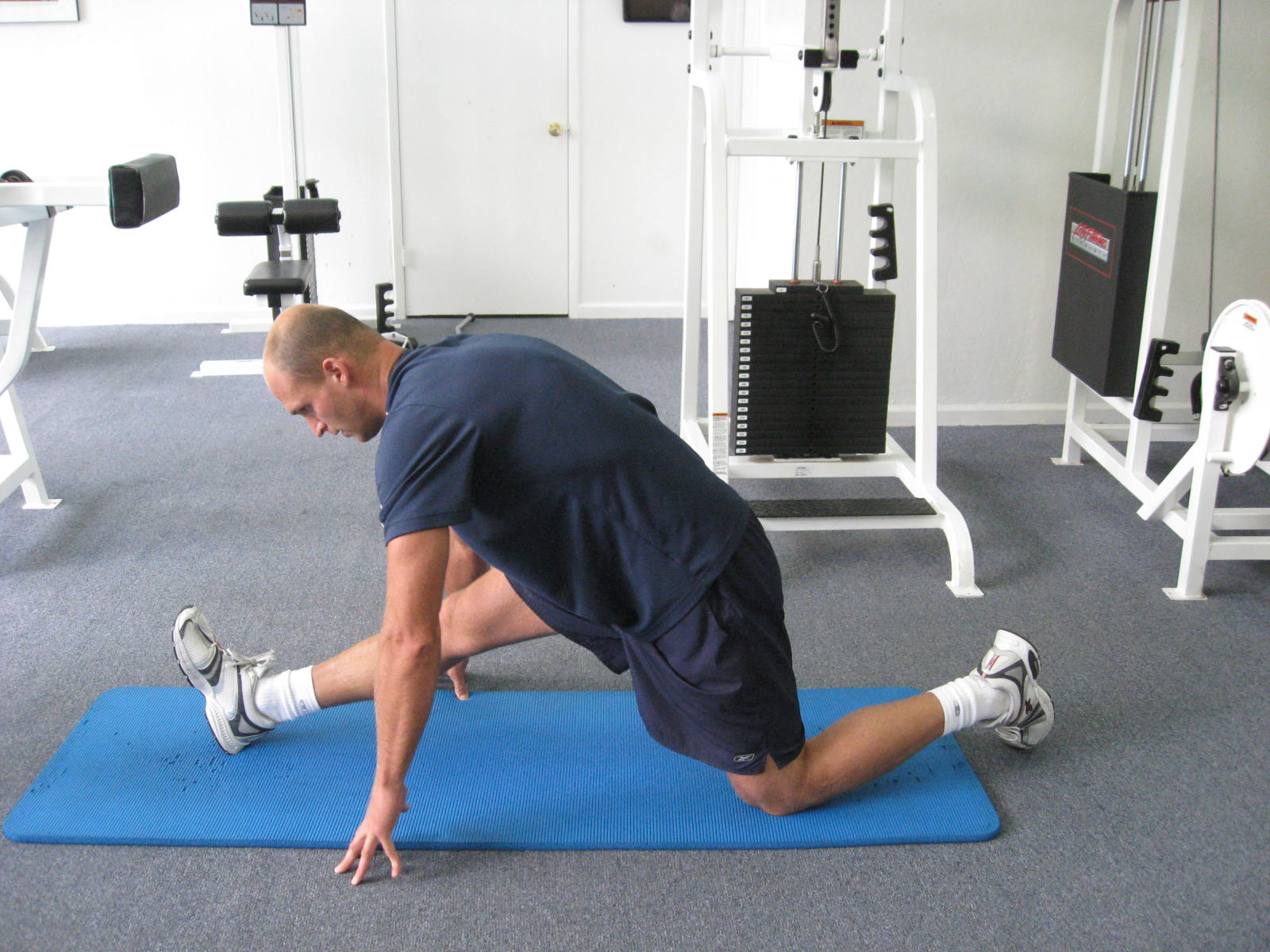 Hamstring stretch